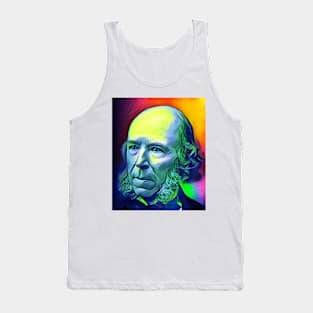 Herbert Spencer Colourful Portrait | Herbert Spencer Artwork 6 Tank Top